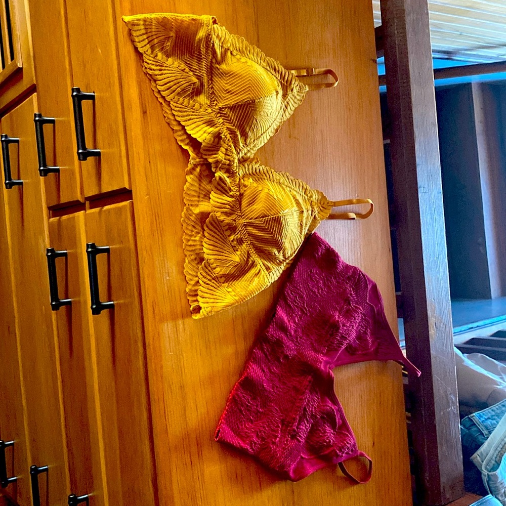 Three Bird Nest Bralettes